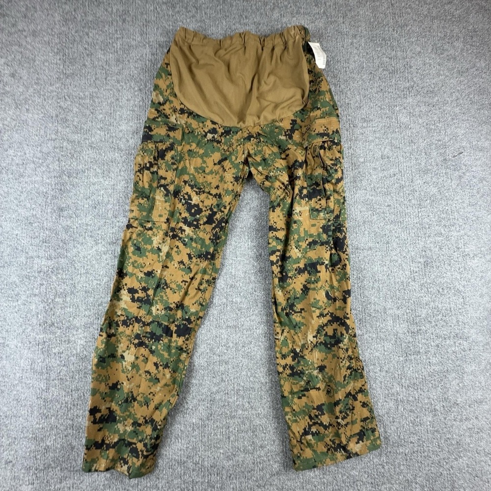 American Apparel Pants Womens Small Short Woodland MARPAT Maternity Cargo USMC